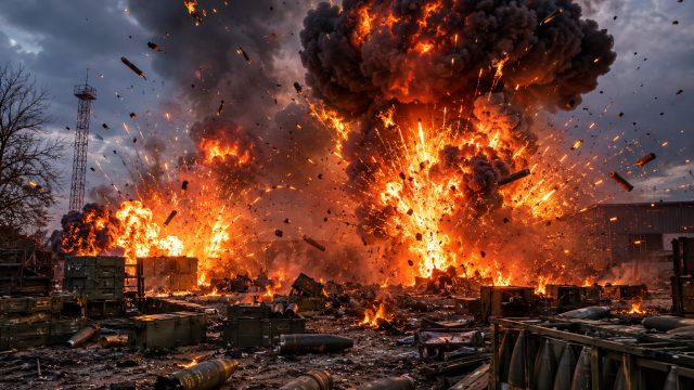Ukrainian Military Achieves Major Victory in Ammunition Destruction