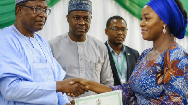 INEC Awards Election Certificates to June Bye-election Victors
