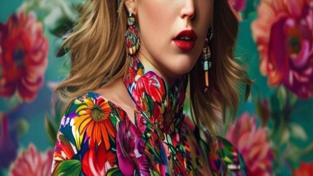 Taylor Swift Stuns at Tight End University in Vibrant Floral Attire