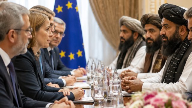 EU Engages in Groundbreaking Talks with Taliban Officials