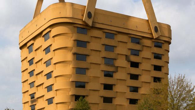 Unique Seven-Story Basket Building Hits the Market for $8.5 Million