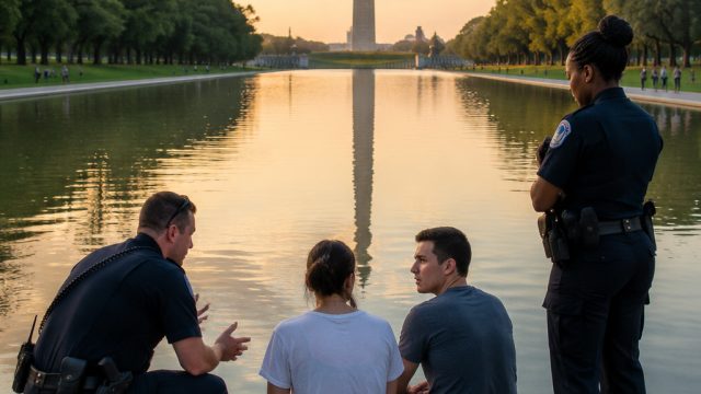 The Troubling Incident at the Reflecting Pool: A Closer Look