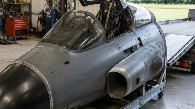 Iconic Blackburn Buccaneer Cockpit Set for New Chapter in Oxfordshire